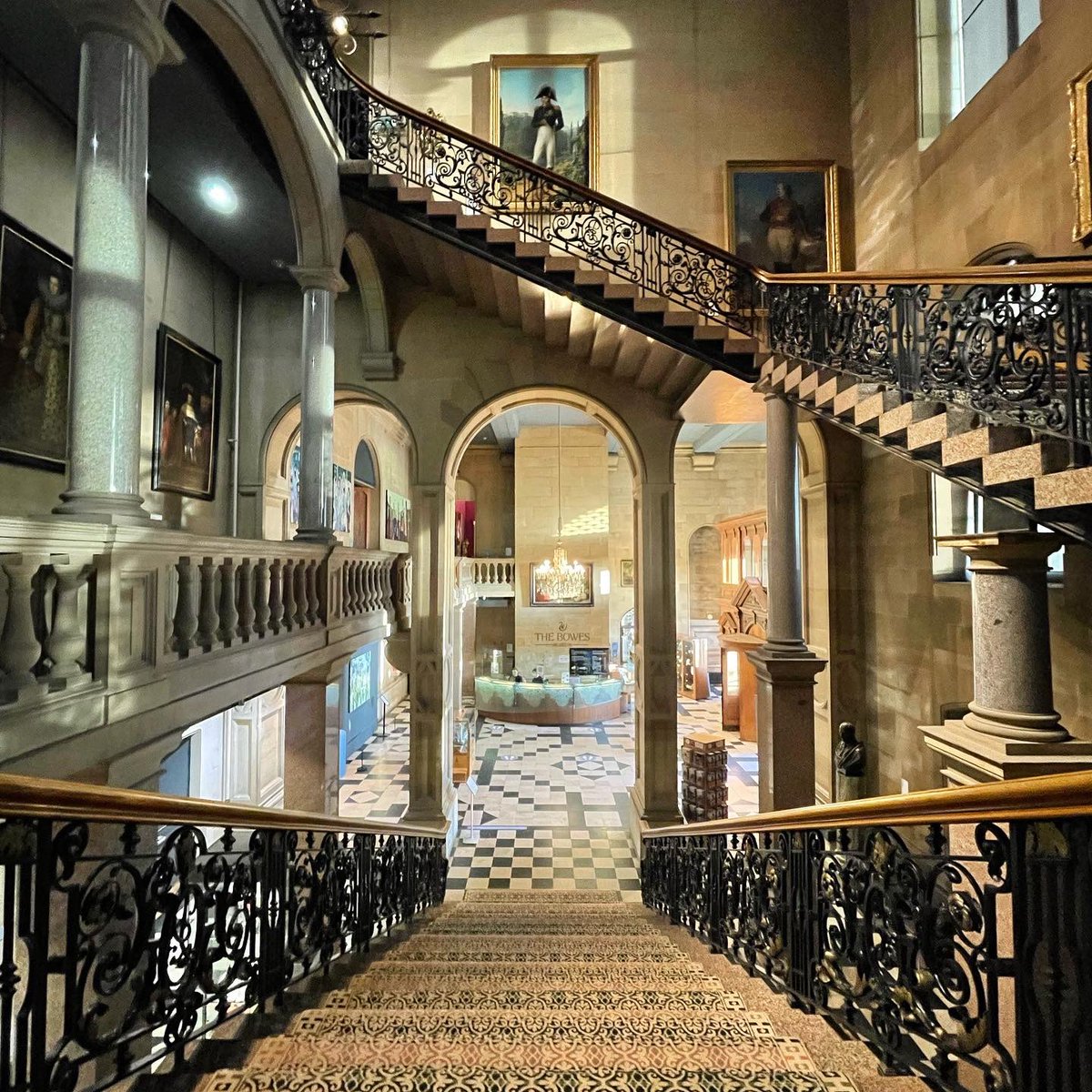 TheBowesMuseum's tweet photo. Planning to spend the weekend with us? You can discover #outstandingcollections of art, fashion & design, take part in fun events and explore the parkland.
Don’t forget to stop in #CaféBowes for delicious treats.
Follow the link https://t.co/6DTaRah1W8 to #beatthequeue https://t.co/U7uS8Ku0SB
