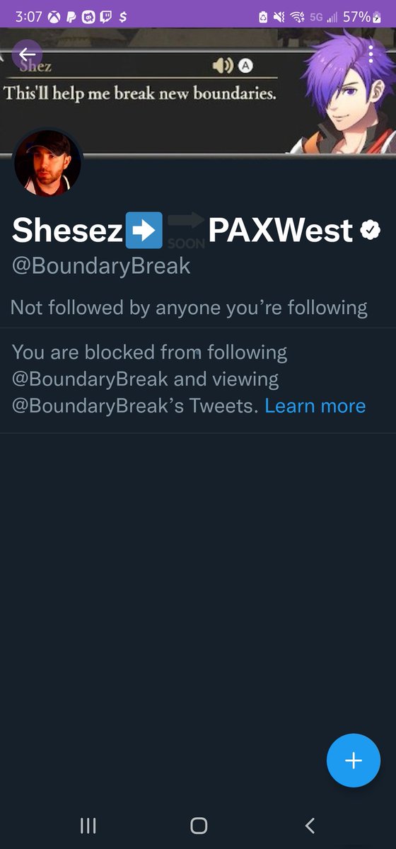 GamerUwUExtract's tweet photo. Soo I'm just chilling on youtube watching @boundarybreak as usual and I noticed I was BLOCKED?! I didn't even think he knew I existed and yet I'm blocked on Twitter. I meeeaan okay then lol.
#boundarybreak 
#youtube https://t.co/TidDO2AzRp