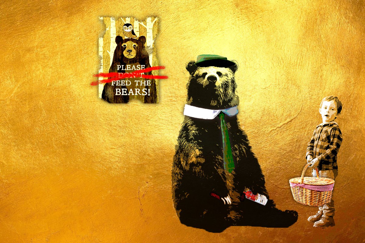 SeeksNFT's tweet photo. DON'T Feed the Bear - 1 of 1
Cir 2019 by @SeeksNFT
0.2 $ETH
LINK BELOW β¬οΈ
#nftart #nfts #digitalart #digitalartist #nftcollection #ognftcollection #ogart https://t.co/0S2pZ2WShH