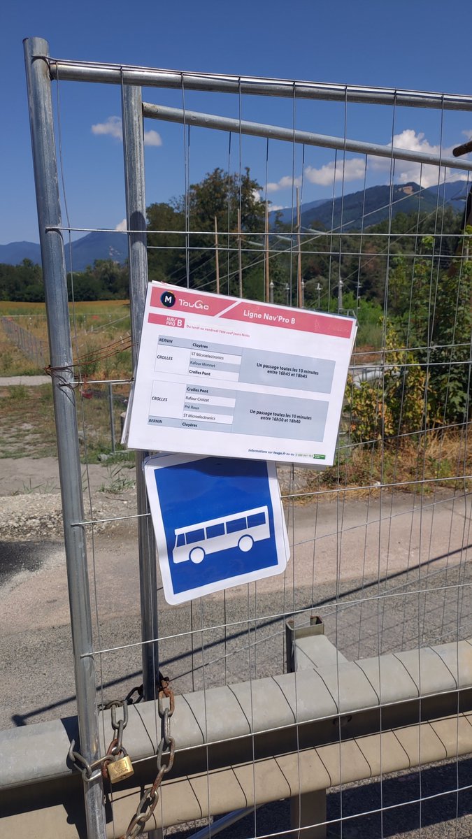carconducteur's tweet photo. @LeDL_Grenoble Excellente nouvelle !
Mais comment ça va se passer pour les #usagers des #bus #TouGo du #Grésivaudan ?
Quand on voit les #horaires pour télétravailleurs de ST et Soitec, les #arrêts de bus sur la #route sans quais, c'est terrifiant @HenriBaile !
#UnTweetPourLaval
cc @ADTCgrenoble https://t.co/mCLc60B0iC