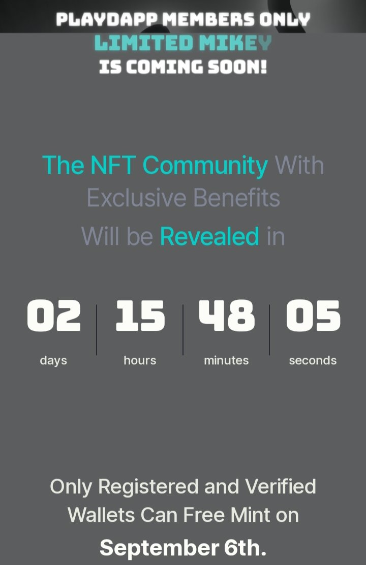 LinkedDrop's tweet photo. New Airdrops : PlayDapp 
🏷 Reward : Get Free Mint NFT

🪂 Register : https://t.co/OUsXqsRxbx (No referral)

➖ Connect New Wallet (Polygon)
➖ Done

#Airdrop https://t.co/EOL4WJPEbm