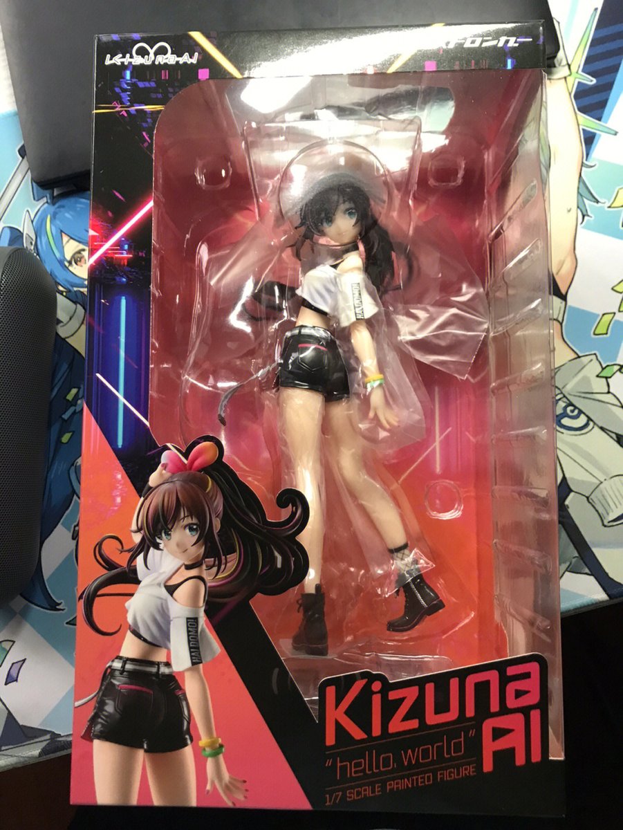 Cecily1989417's tweet photo. I received a Kizuna AI figure.
It's so cute!
Can be displayed in the room🥰 https://t.co/WYNbn1gRO4