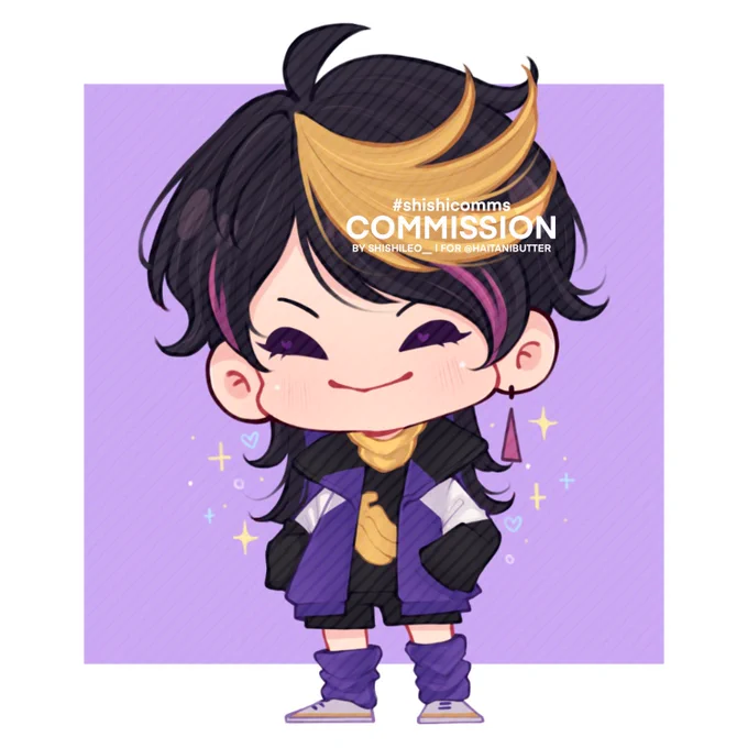 commission for @.haitanibutter #shishicomms 