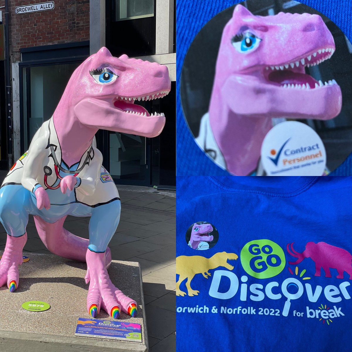 Come find me in the city today at the forum for a limited edition doctor sticker@gogodiscover@contractP