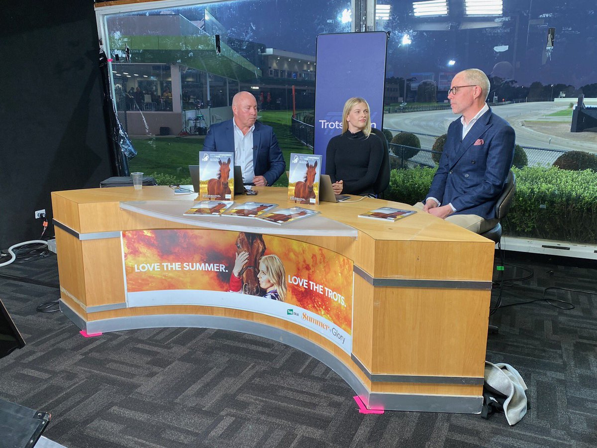 HarnessBreeders's tweet photo. Secretary @brettcoffey on #TrotsVision right now, talking breeding & #StallionGuide with @shannonosulli10 & @SteveCleave1111
Tune in live and free: https://t.co/iMhMNig7ae