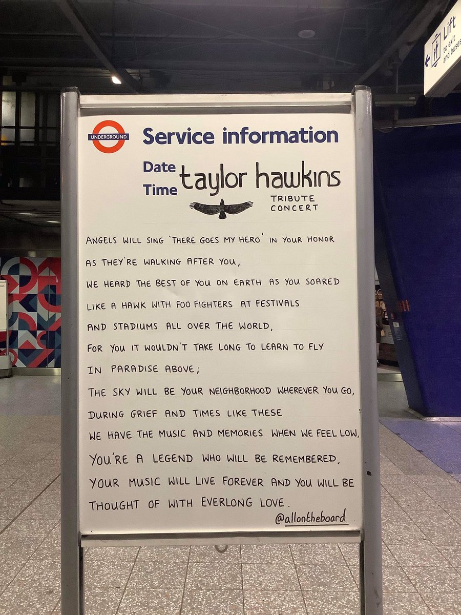 The Taylor Hawkins Tribute Concert at Wembley Stadium with Foo Fighters and many special guests will be emotional, unforgettable and sound sensational to celebrate the life and legacy of a legend. #TaylorHawkins #TaylorHawkinsTribute #TaylorHawkinsTributeConcert #FooFighters