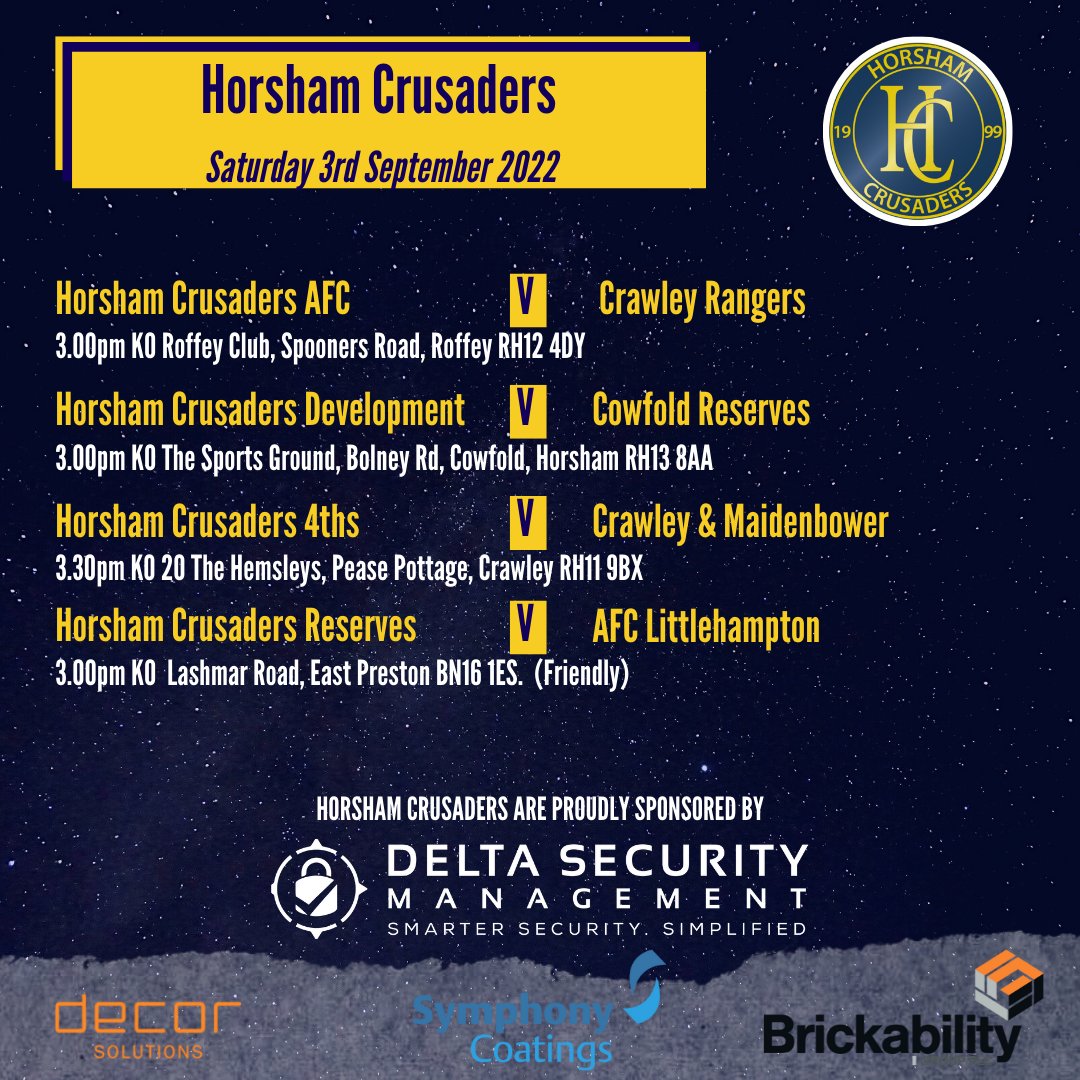 HCrusadersFC's tweet image. 🔵🟡First games of the new season! Good luck to all the boys playing today lets get off to a flying start! #UTC #UpTheCrusaders