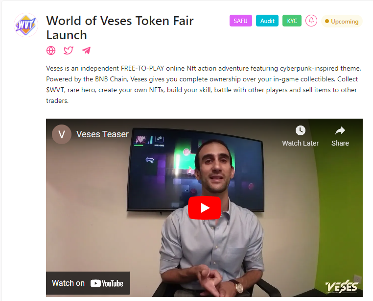 VesesBNBchain's tweet photo. Audit done
Kyc done
Safu done

https://t.co/u1QAkNnMZy https://t.co/RdHkdOnywV