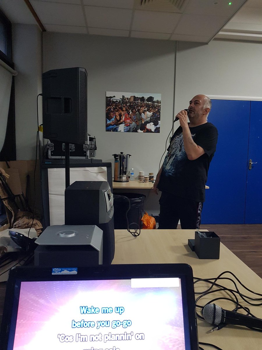 HackPeople1st's tweet image. We had another fun evening yesterday with the members of Hackney People First. Karaoke and catching up proves we're always better together.