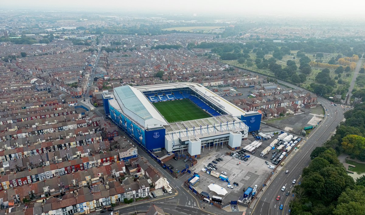 Today's venue for the Merseyside derby 🏟