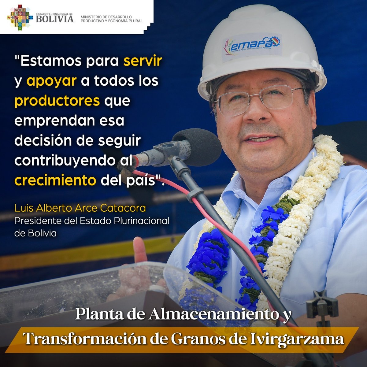 Min. de Desarrollo Productivo, Rural y Agua tweet media