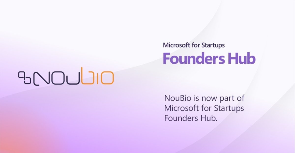 Nou_bio's tweet photo. We at NouBio are excited to announce that NouBio has been accepted into the Microsoft Founders Hub. The Microsoft for Startups provides technology, guidance, network, and support to hit our milestones. 

#Microsoft #Founders #Startup #Team #Cultivated_meat #Lab_grown_meat https://t.co/HOz0uTjIyn