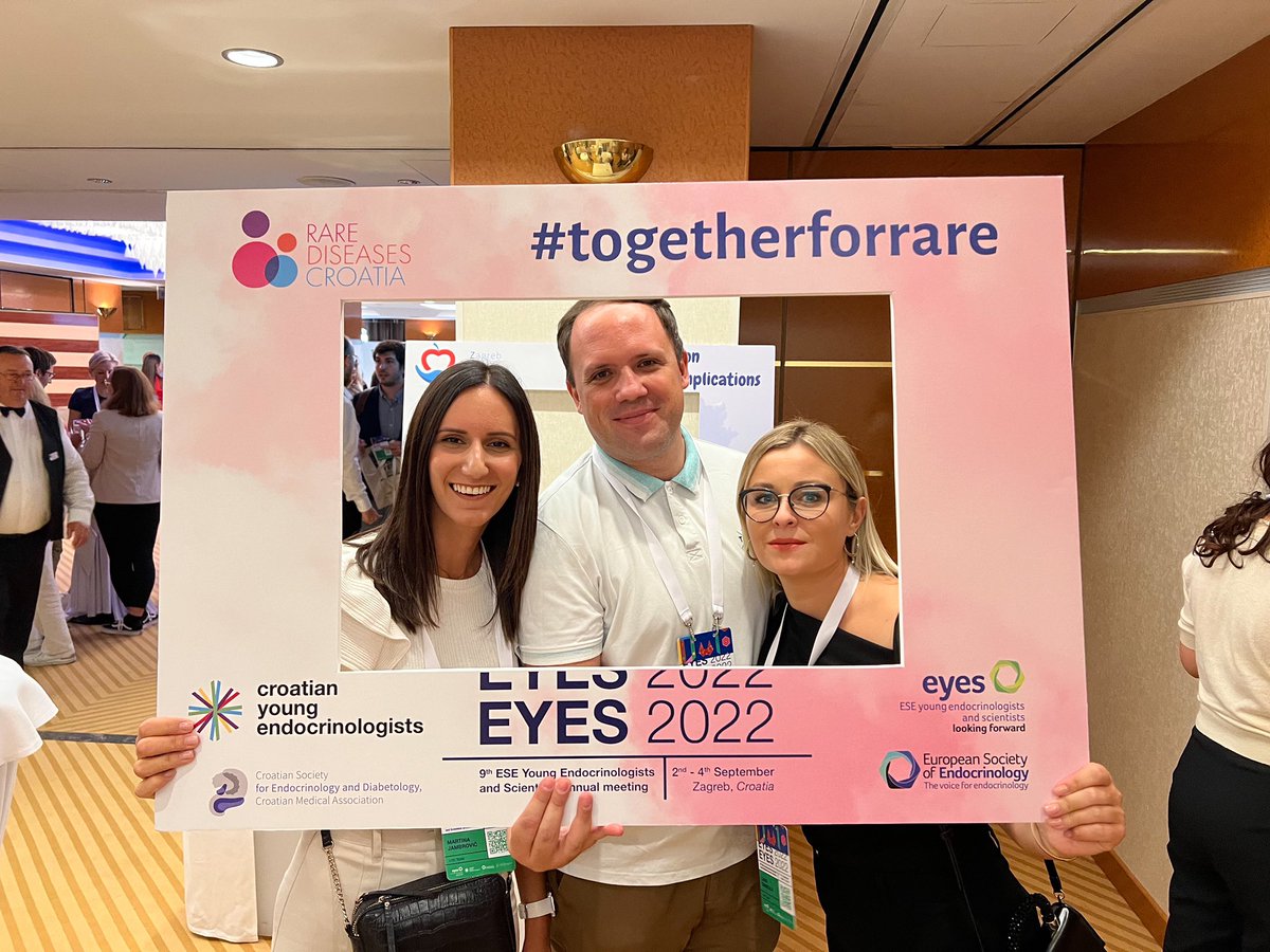 #Togetherforrare #EYES2022  @NinoMatas1 @MartinaJambrov1 @LanaSambula @EYEScientists @ESEndocrinology