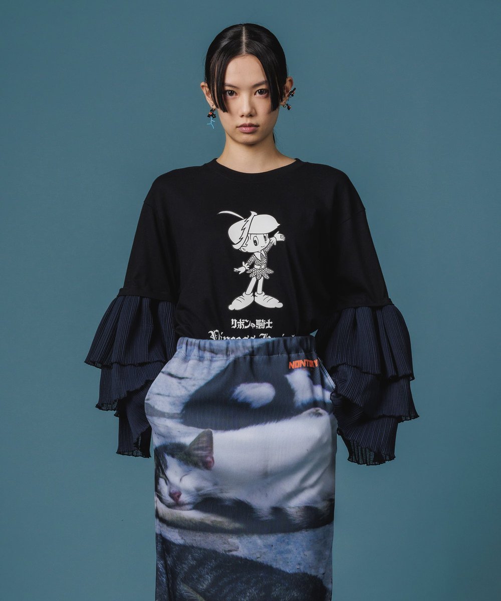 2022-23 Autumn/Winter Collection NON TOKYO FRILL LAYERD SLEEVE C/S
