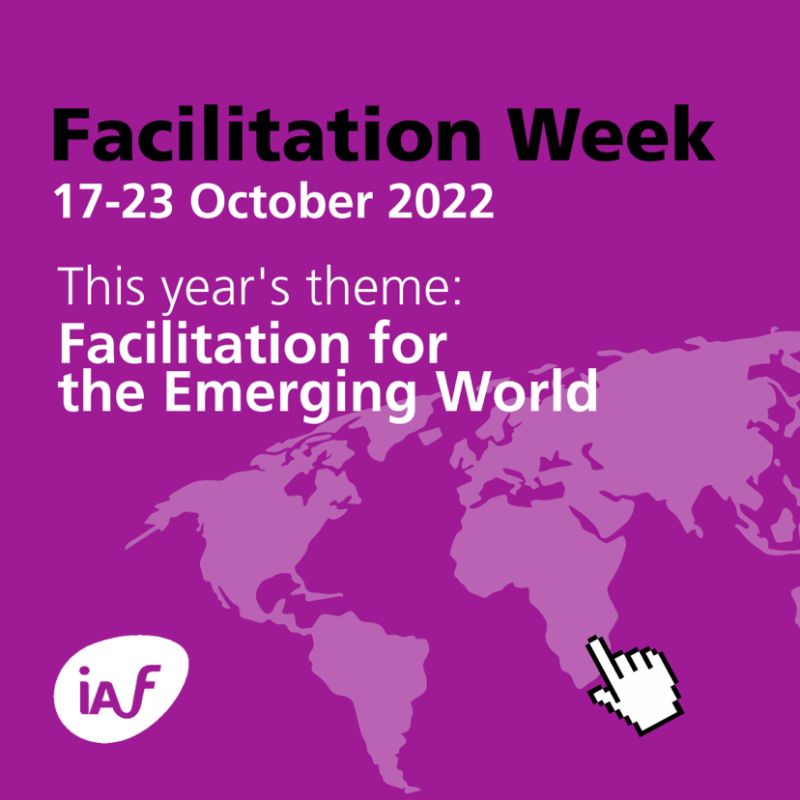 iaf_asia's tweet photo. This year’s Facilitation Week theme will be “Facilitation for the Emerging World”. Are you planning to offer any sessions during the Facilitation Week? Go to https://t.co/psqBOCoDly and submit your session there! https://t.co/rU5KXjbMWv