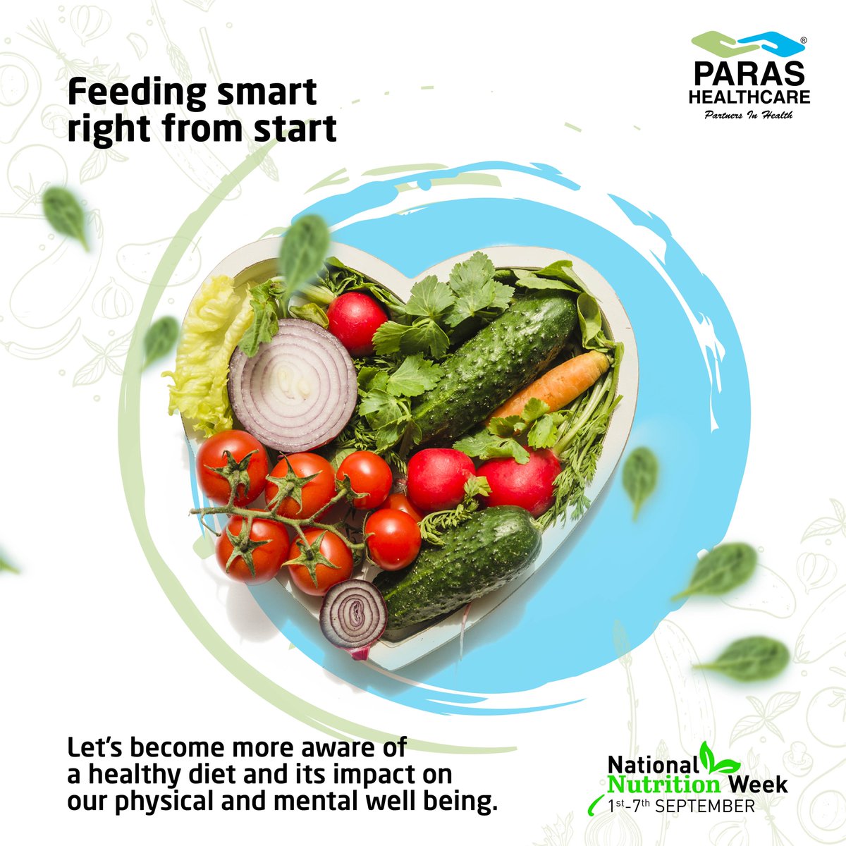 Paras_Health's tweet photo. A healthy lifestyle has become a priority in the quest for meaningful living. In the Nutrition Week of 2022, let’s revisit our healthy choices and a wonderful lifestyle.
#NutritionWeek #HappyNutritionWeek #HealthyChoices #NutritiousMeals #HealthyLifestyle #ParasHealthcare https://t.co/d16ka9Kx5s