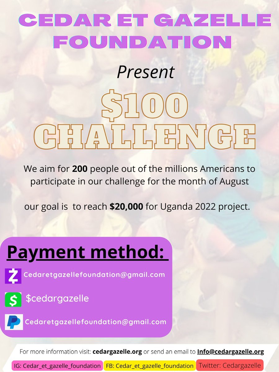 softiedamsel's tweet photo. #uganda2022 #cedaretgazellefoundation #donation #charity #orphanges #giving #providingshelter #1kchallenge #20thousanddollargoal #togetherweblossom #nonprofit https://t.co/Ejde00g4KB