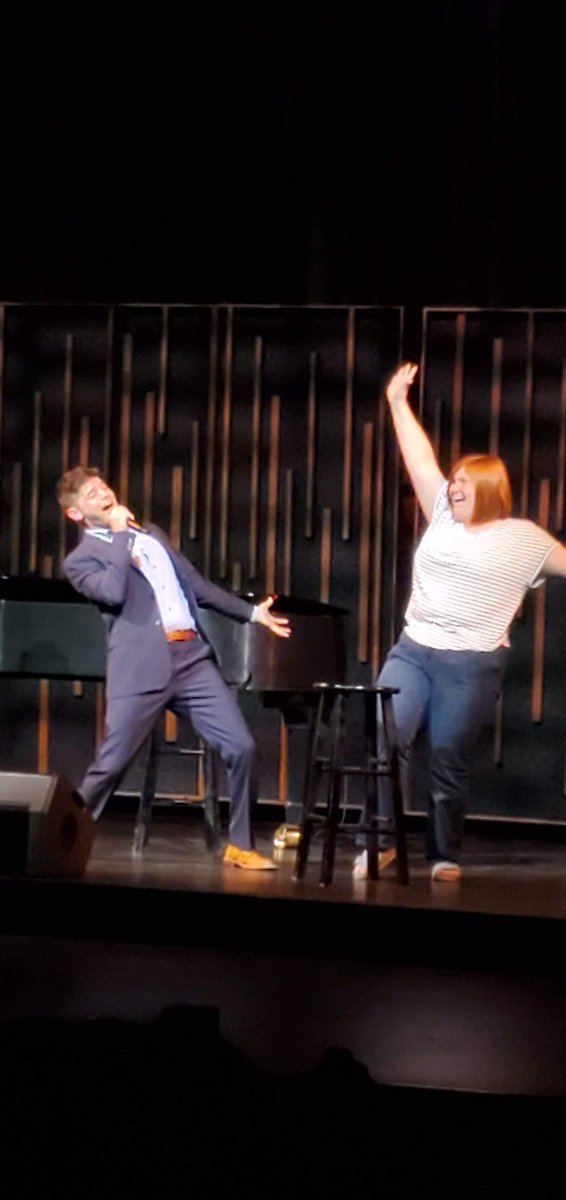 SydneytheGing's tweet photo. @brauhala and @JeremyMJordan I was honored to be your Audrey 2 for a night. I had the best time! 10/10 experience. Would grow again. https://t.co/0SlJn9CvC7