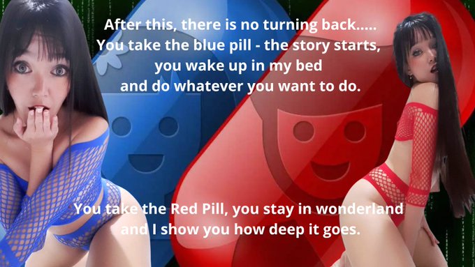 RED OR BLUE by LAGNEIA What would YOU choose? In bed or in wonderland? DM me your choice and get in my<a href="/tag/hentai"class="tags"><span>#hentai</span></a><a href="/tag/animegirl"class="tags"><span>#animegirl</span></a><a href="/tag/asian4bbc"class="tags"><span>#asian4bbc</span></a><a href="/tag/hentaiuncensored"class="tags"><span>#hentaiuncensored</span></a>