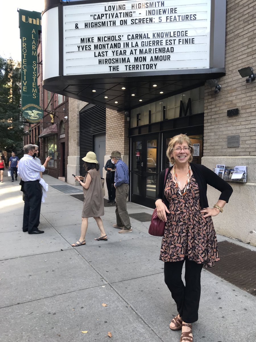 Debra Levine (@artsmeme) on Twitter photo At <a href="/FilmForumNYC/">Film Forum</a> for Patricia Highsmith doc with photo-bombers Woody and Soon-Yi Allen departing prior show. At <a href="/FilmForumNYC/">Film Forum</a> for Patricia Highsmith doc with photo-bombers Woody and Soon-Yi Allen departing prior show.