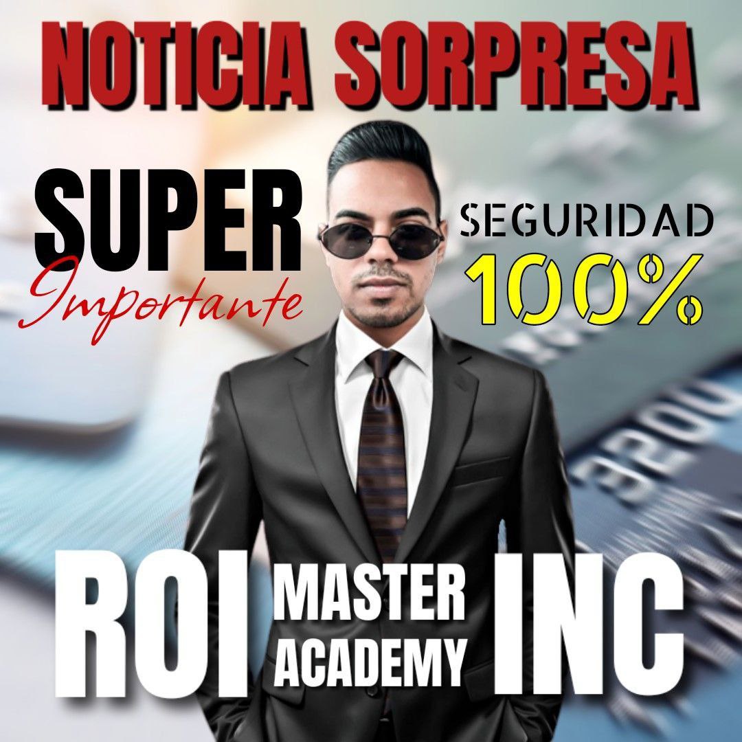 Noticia Súper Importante para todos los Socios de Roi Master Academy Inc:
Tras jornadas de incesante trabajo por parte del equipo de desarrollo bajo la dirección de nuestro CEO nos complace anunciarles que Roima se desprende de su 1% de riesgo. 
t.me/c/1500103707/8…