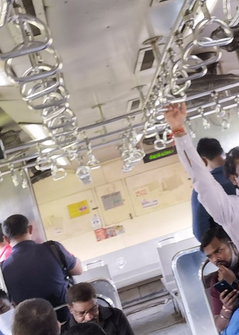 Rocky2161's tweet photo. @drmmumbaicr 
Pls note local  train from panvel for cst started at  10.05 needs to be cleaned.. Feces in  5th or 6th bogie....

Now reaching mankhurd https://t.co/TN7Ge6g81F