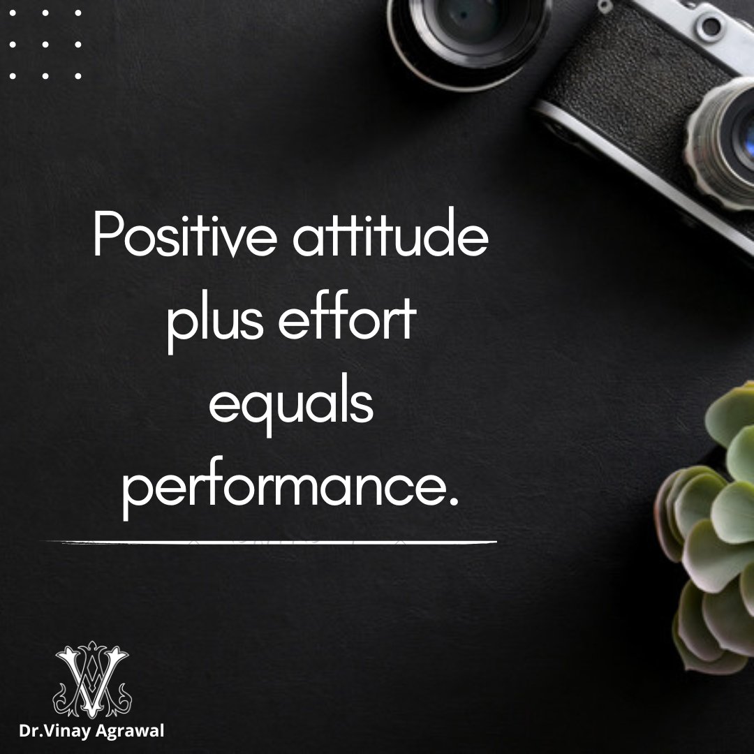vinaymagrawal's tweet photo. Positive attitude plus effort equals performance.
.
.
#motivationalquotes #inspiration #dedication #goals #life #goodvibes #education #knowledge #career #isbmuniversity #chancellor #DrVinayAgrawal https://t.co/Fmwpic0guS
