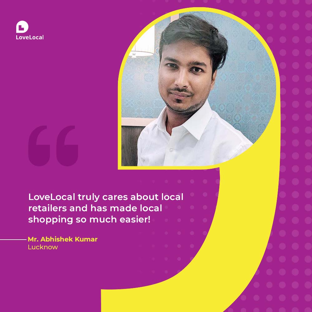 LoveLocalindia's tweet image. It's time to join the local shopping revolution and order essentials online from your trusted local retailers!

#LoveLocal #SupportLocalRetailers #ShopLocal #VocalForLocal #GoVocalForLocal #Retail #OnlineShopping #OnlineShoppingIndia #LocalBusiness