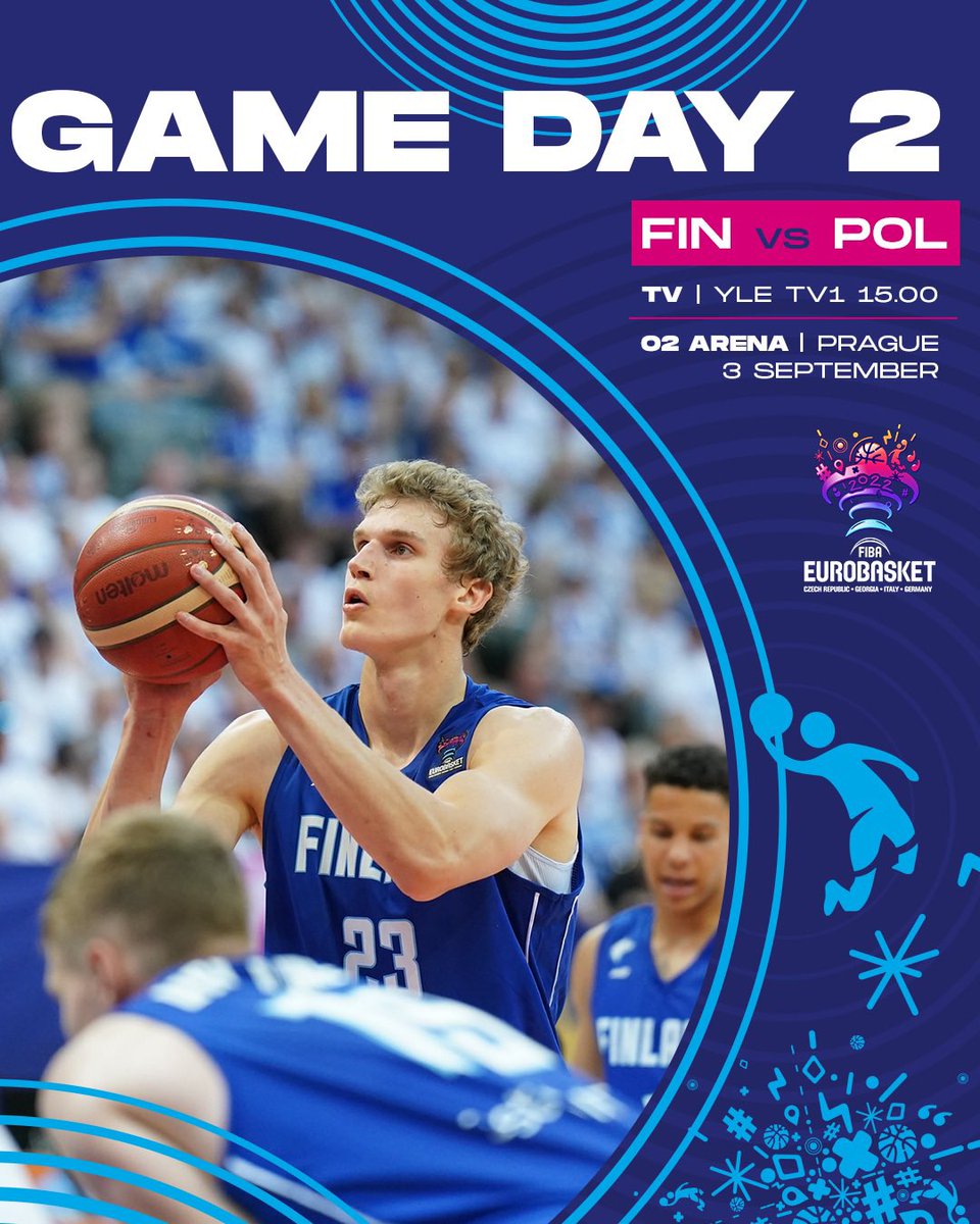 basketfinland's tweet photo. Tänään mennään, Susijengi on valmis! 😤

🕒: 15:00
📺 : YLE1/Yle Areena
🌍 : Courtside 1891

#Susijengi #6pelaaja #EuroBasket https://t.co/p0nbQTS1U5