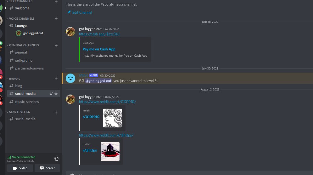 0101010_fan's tweet photo. the oG #free03 been getting co-signs from the greats ! #omg66 ! he only uses discord ! his appearance online is extremely rare ! #starlevel66 ! https://t.co/jCXxVWcLsu