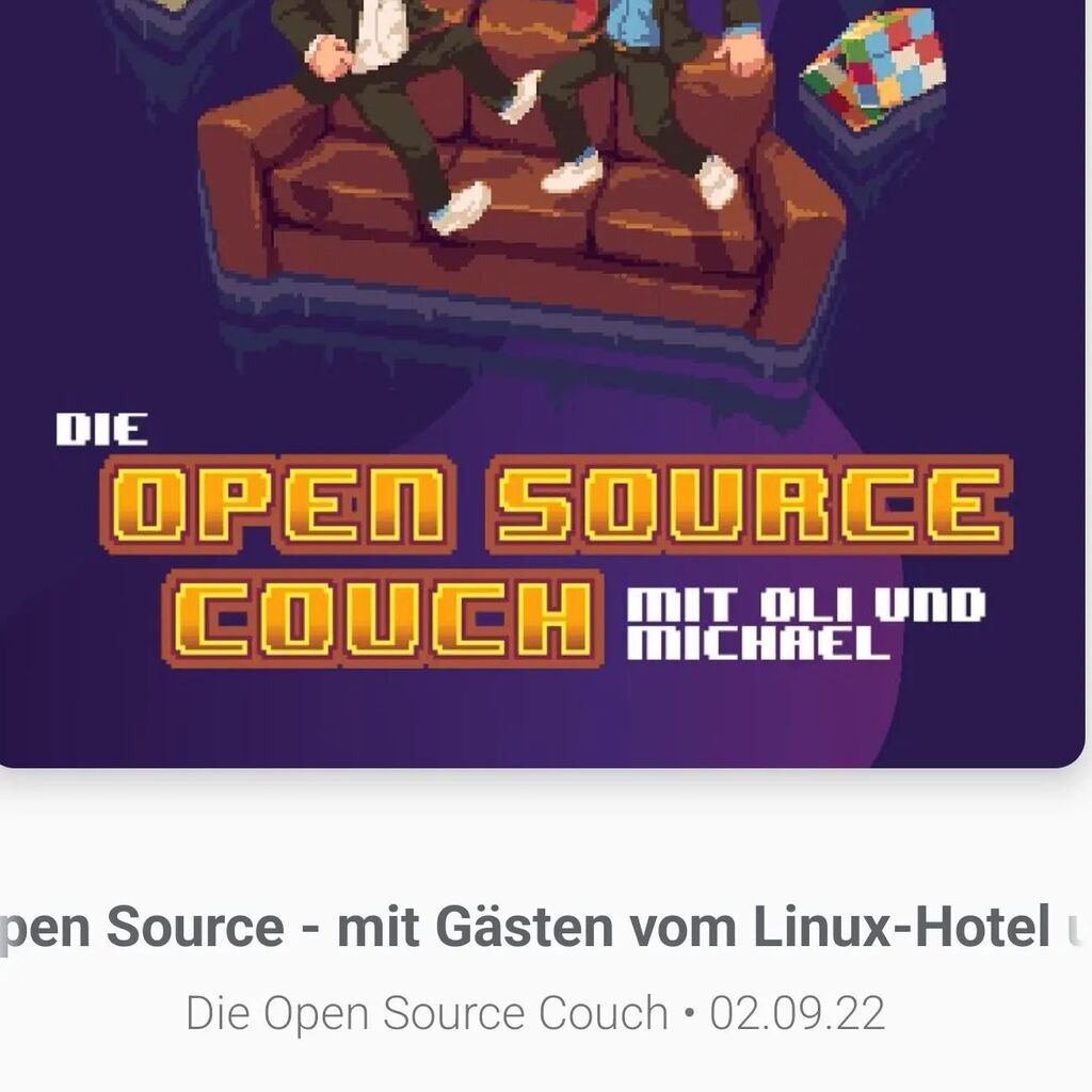 opensourcecouch's tweet image. Neue Folge!!! Als Gäste sind diesmal Ingo vom #LinuxHotel und Felix von der #OSBA dabei.