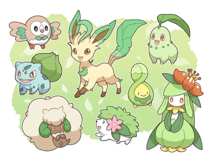 草ポケモン のイラスト マンガ作品 17 件 Twoucan