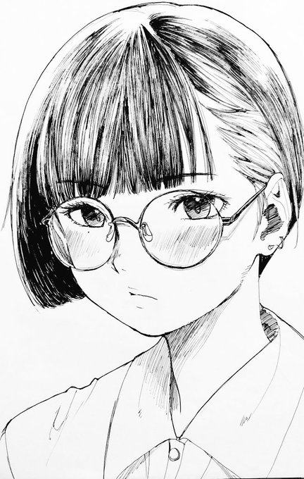 #9月になったのでフォロワーさんに自己紹介しようぜ
レンズ屈折しているメガネしか描けない呪いに侵されています 