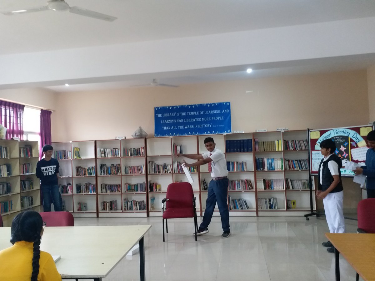 bgspublic's tweet photo. BGS Public School encourages students to build their passion for reading in English and other regional languages. The school has a well-maintained library. 
Reading and various other activities were conducted in the school between 20th June and 8th July during the library periods https://t.co/ijX9azphJT
