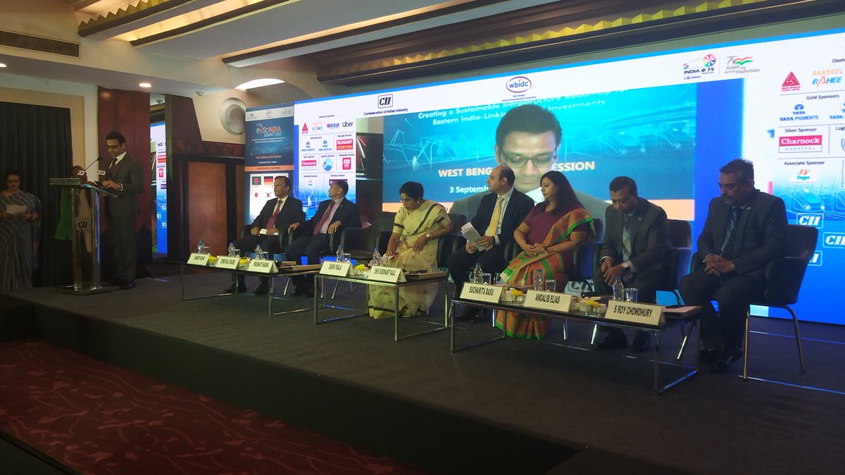 CII4ER's tweet photo. #CIIEastIndiaSummit : State Session on West Bengal commences.
Chief Guest: Dr Shashi Panja, Hon'ble Minister in Charge, Department of Industry & Commerce & Enterprises and Women & Child Development & Social Welfare, Government of West Bengal. #BuildingEast #infrastructure https://t.co/R1aVxao9fv