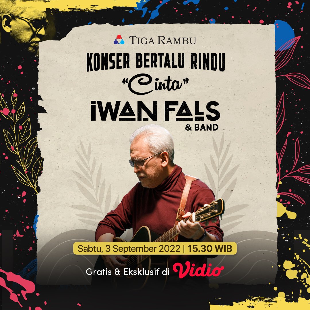 Hari ini, 3 Sep 2022 jam 3.30. KONSER IWAN FALS. Nonton live streaming di <a href="/vidio/">Vidio</a> 

#konseriwanfals #iwanfals #panggungkita