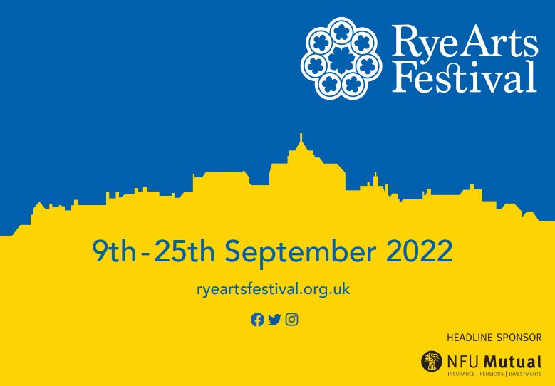 The 51st Rye Arts Festival starts on Friday 9 September.  Advance ticket sales are going well.  Download the programme here ow.ly/vau750KyQHZ #rye #ryeartsfestival #ryearts  @Ryearts