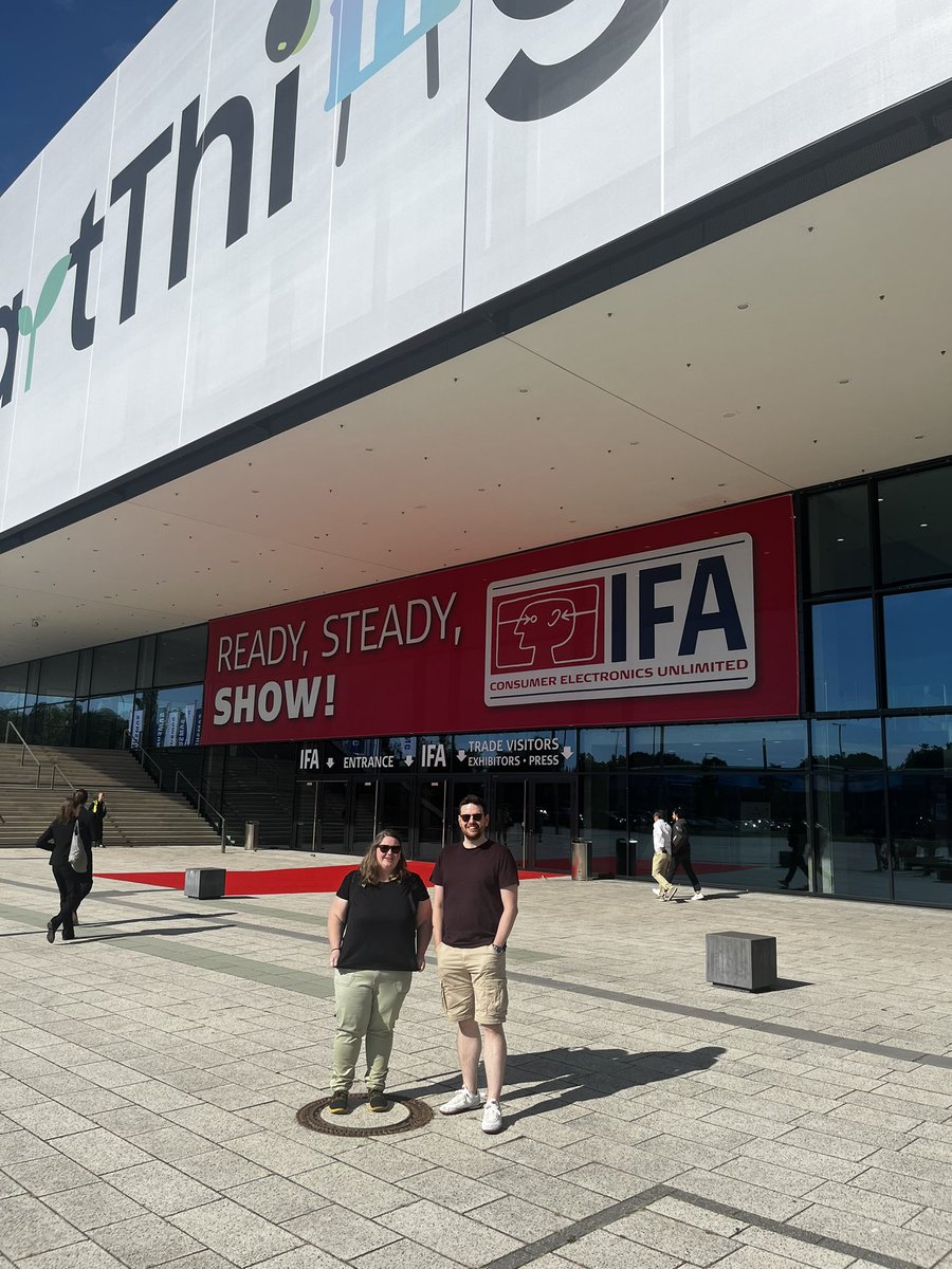 Day 2 <a href="/IFA_Berlin/">IFA Berlin</a> 🙌 #tech #IFA22