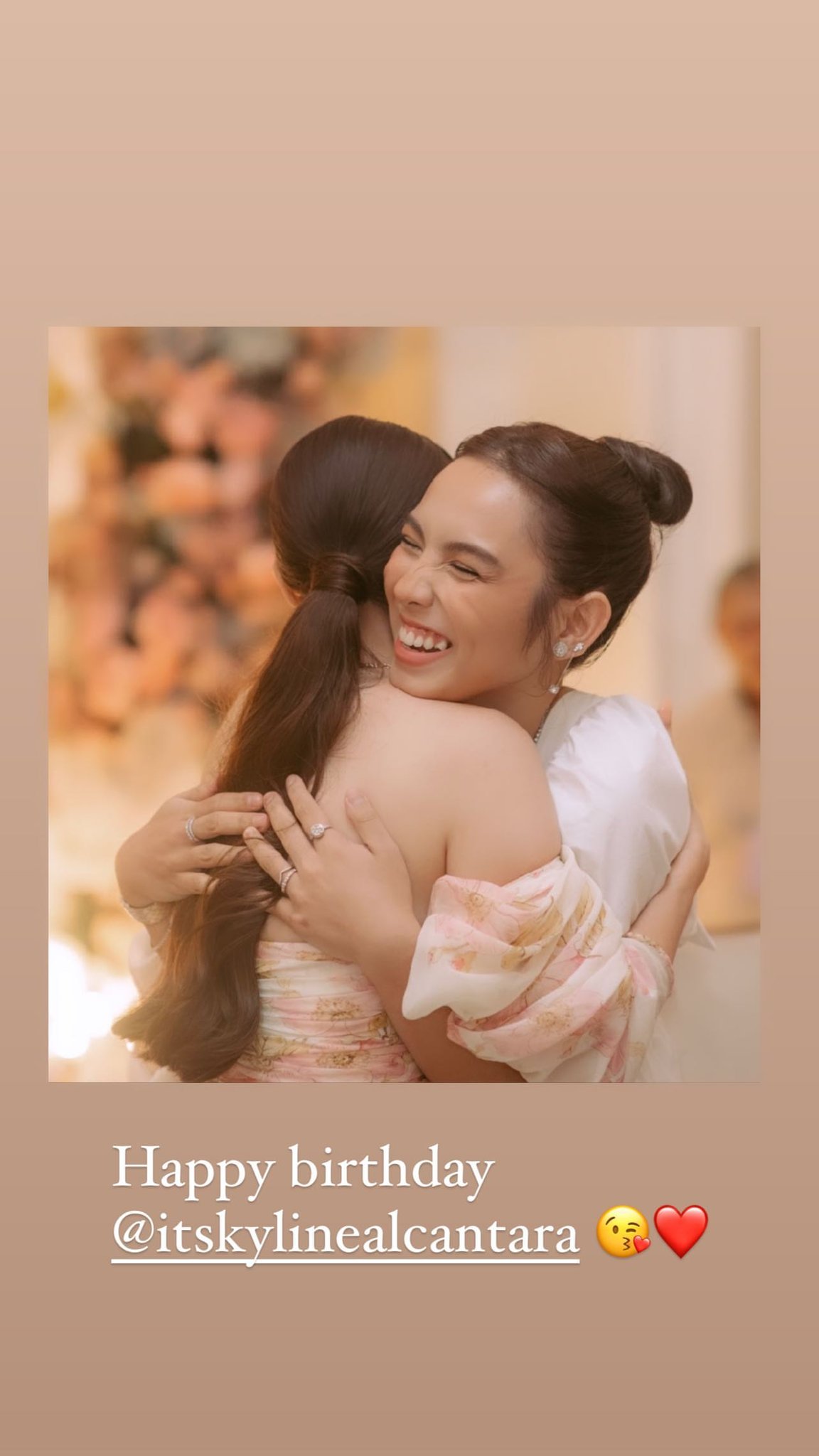 Marian Rivera on Kyline Alcantara: 

\"Happy birthday    \"  