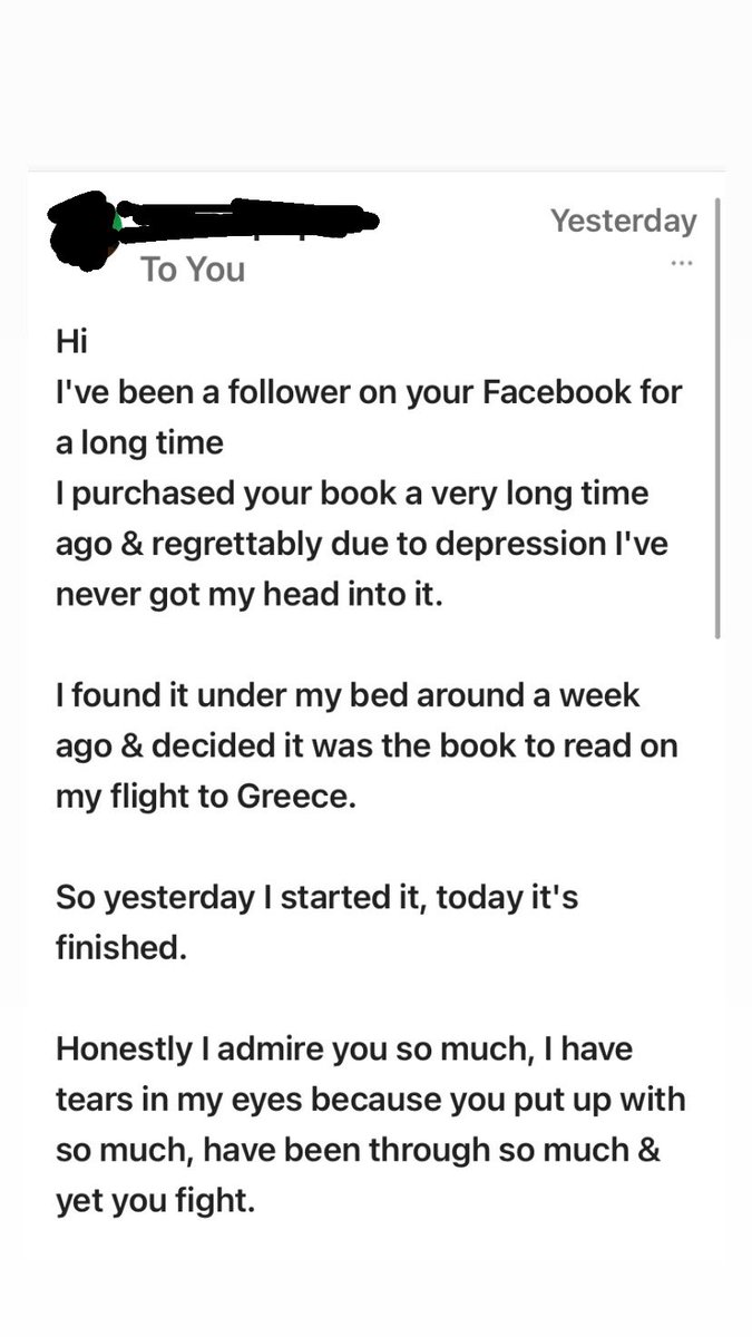 Rachel_SUTDA's tweet photo. I do love hearing from people who have read my book. 📕 
#TheDevilatHome https://t.co/F3vhsahmPO