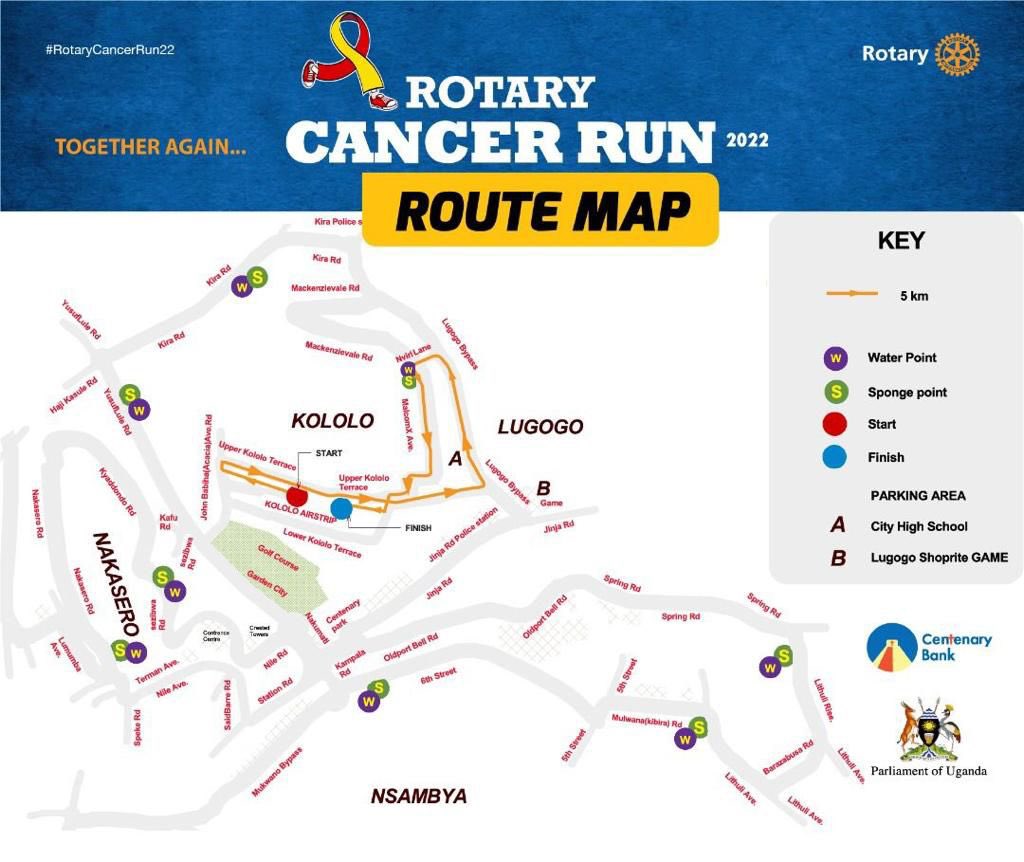 iamWayInDa's tweet photo. 21KM
10KM
5KM

The routes have been marked already. Hopefully you too are ready to put in the extra push. Choose your route, let's run together tomorrow at Kololo Ceremonial grounds.
#RotaryCancerRun22 https://t.co/NesKzrTW0C