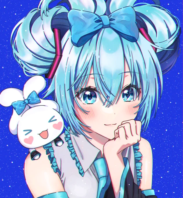 シナモロールミク #初音ミク  #シナミク 