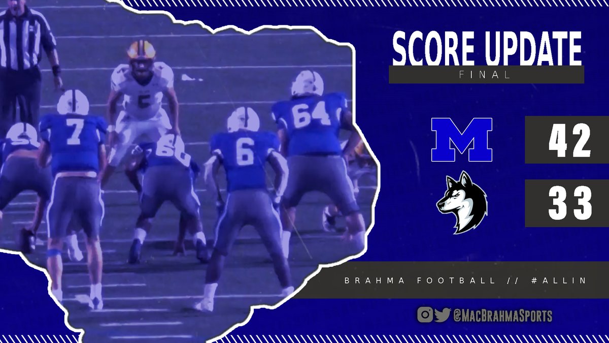 Brahma Sports (@macbrahmasports) on Twitter photo BRAHMAS WIN!! The Brahmas pick up the first win of the season tonight against Holmes! <a href="/CoachHirst34/">Kevin Hirst</a> <a href="/PrincipalHDZ/">Joaquin R Hernandez</a> <a href="/FootballBrahma/">MacArthur Brahma Football</a> BRAHMAS WIN!! The Brahmas pick up the first win of the season tonight against Holmes! <a href="/CoachHirst34/">Kevin Hirst</a> <a href="/PrincipalHDZ/">Joaquin R Hernandez</a> <a href="/FootballBrahma/">MacArthur Brahma Football</a>