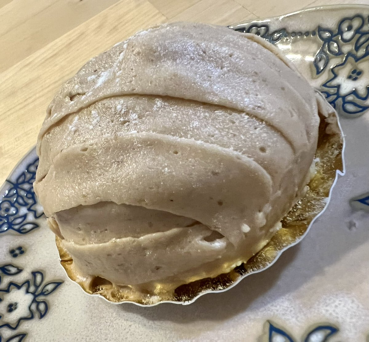 Mont Blanc cake🤤

#chestnutcreamcake