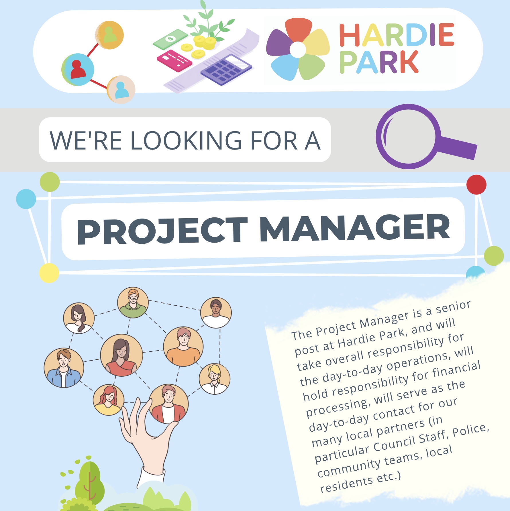 Love Hardie Park on Twitter "Recruitment Job Vacancy Project Manager We're still looking