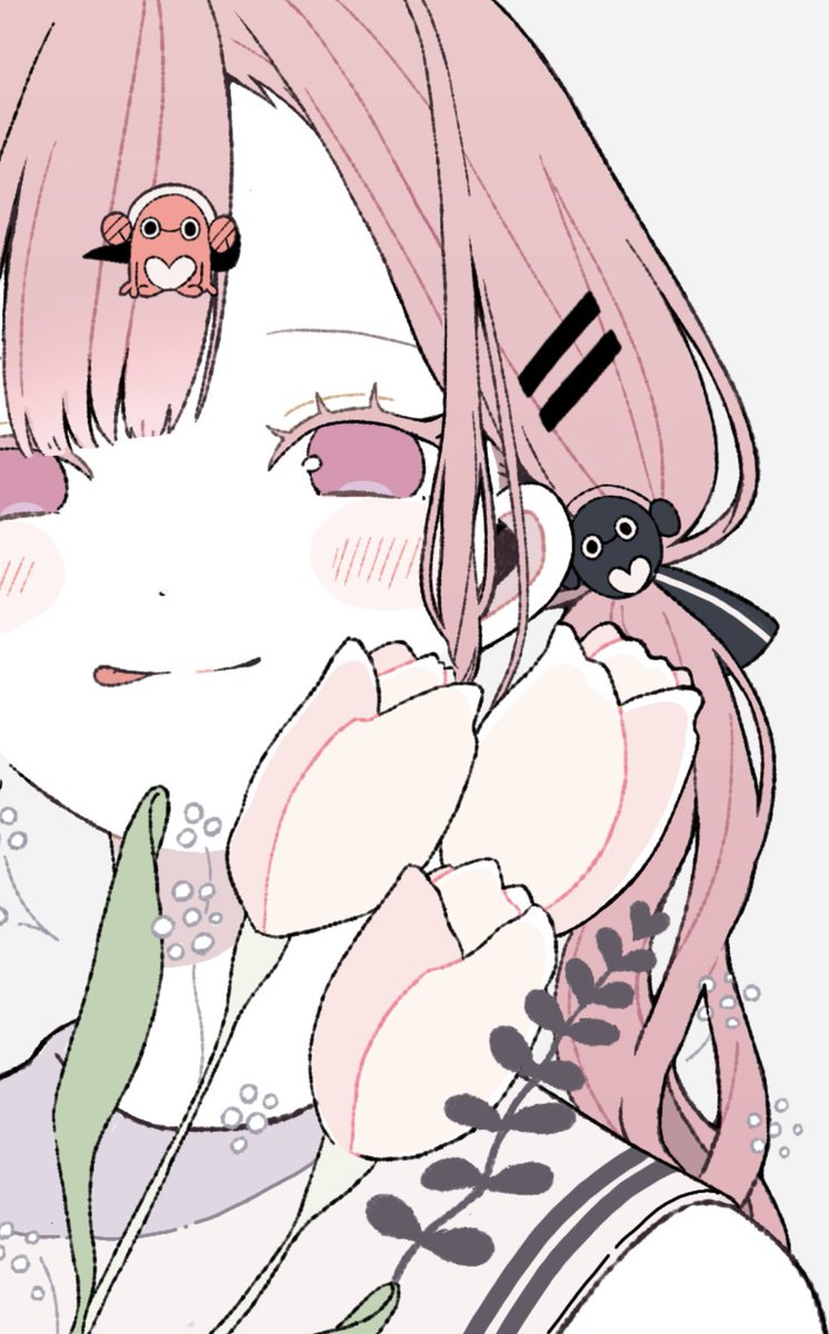 onabe_nft's tweet photo. ずっと温めていたファンアート！！！
みんな大好きなピンクのあのこ😉🌸

月曜の夜にmint予定なのでぜひ見てもらえたら嬉しいです😆🙌🏻 https://t.co/iPgPmyhLJr