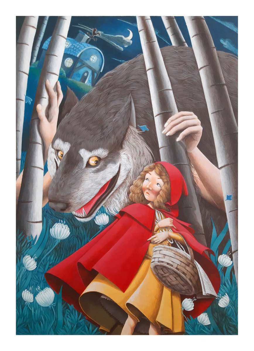 mohammad4023's tweet image. Gm 
Red Riding Hood 
0.6 $ETH