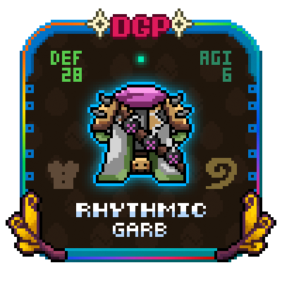 VoidGamingGuild's tweet photo. Thanks to @crypt0madhat for donating this beautiful Rhytmic Garb 🎶 for a giveaway. This NFT is a piece of a new @officialdgpals Equipment Collection, which has just launched and will be playable in October. 

To qualify (48h):
1⃣ 👍 &amp; RT
2⃣ Tag 3 Friends
3⃣ Follow @DGPalstheVoid https://t.co/P1jmlLrLZ6