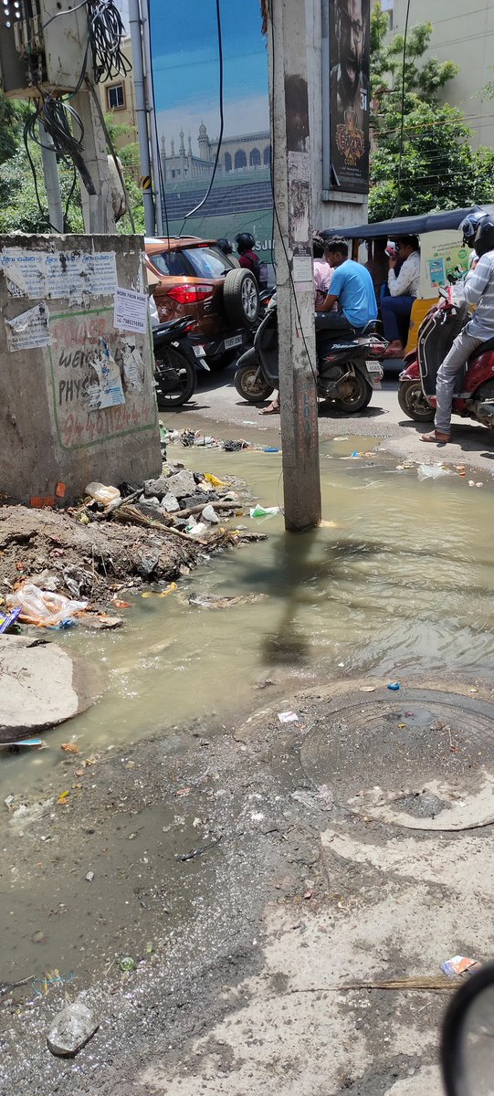 DonitaJose's tweet image. I go to @THubHyd 2 today for an event through this cesspool🤗
Thanks alot @HMWSSBOnline @MDHMWSSB nearly 2 months of complaints have fallen on deaf ears.