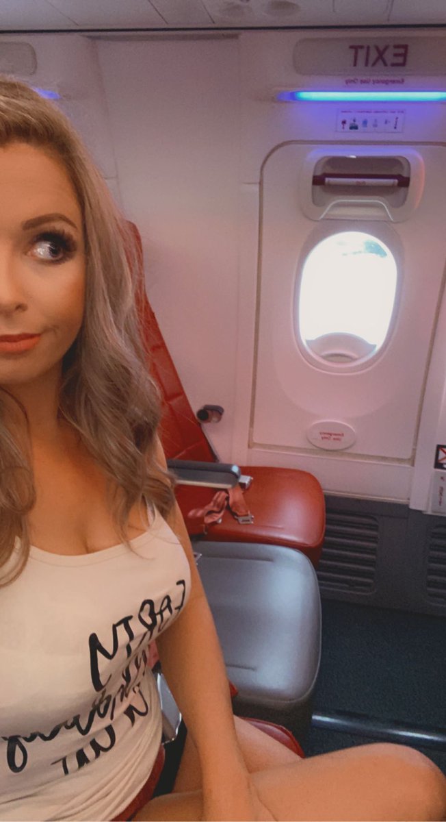 charjohnson23's tweet photo. Being moved to the emergency exit seats on the plane due to travel history #pressure #okthenillsortit #beefa https://t.co/RhNyAILiyG